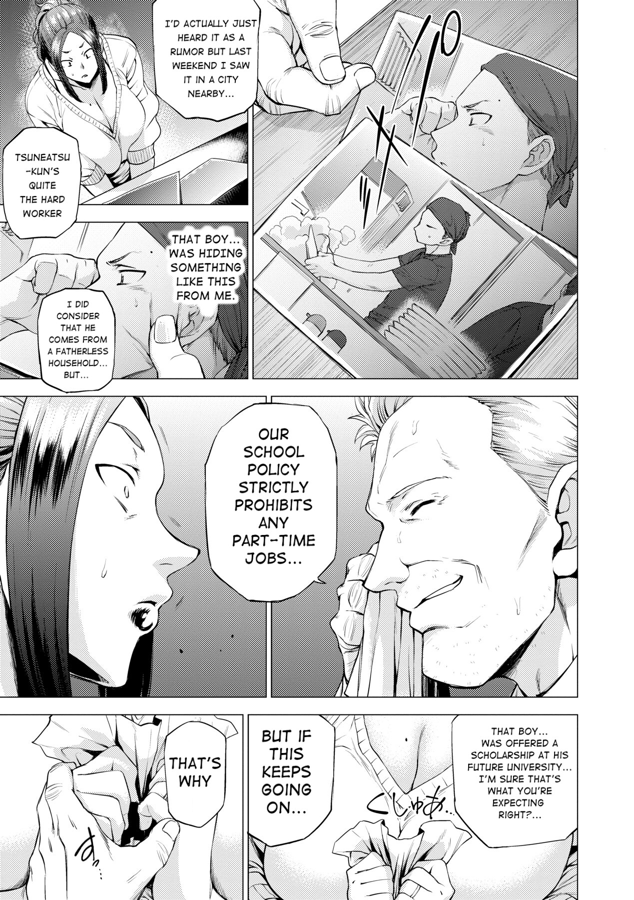 Hentai Manga Comic-Dyed in Glamour-Read-59